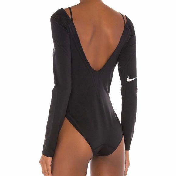NWT Nike City Ready Black Bodysuit Unitard XL - Picture 2 of 4